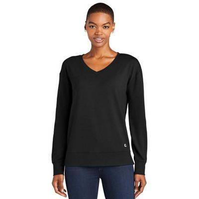 OGIO® Women's Luuma Flex Long Sleeve V-Neck