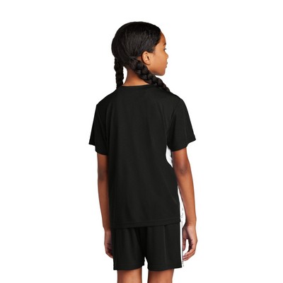 Sport-Tek Youth Competitor United V-Neck